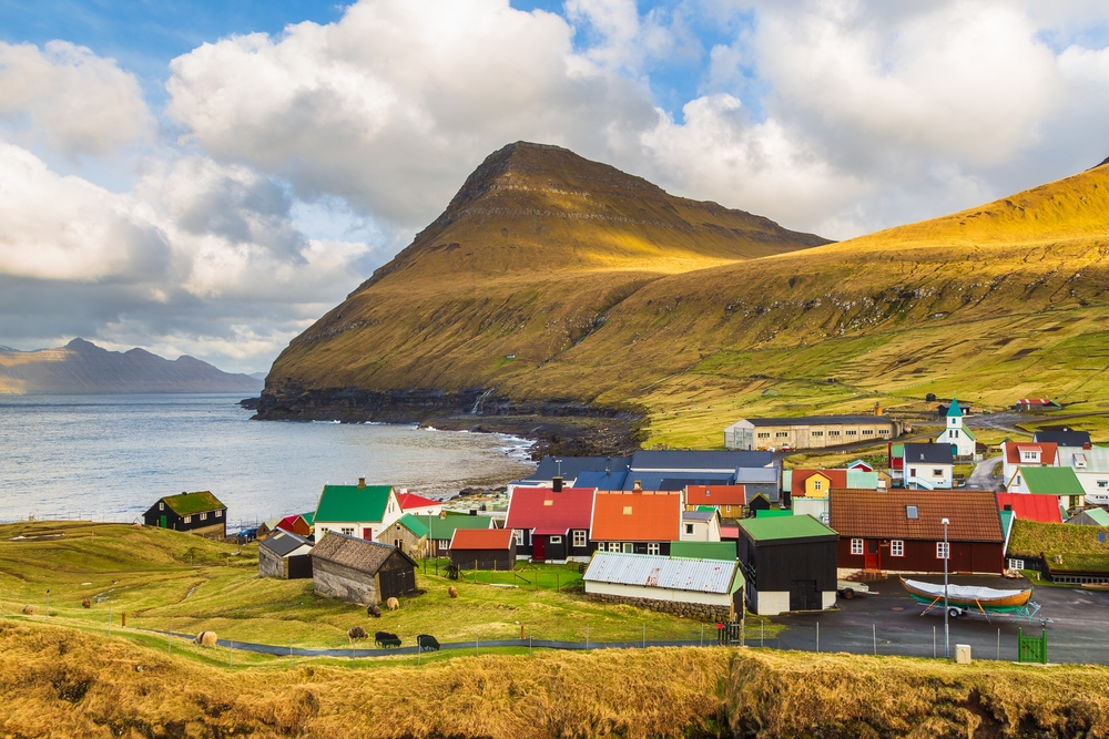 Gjogv,,Faroe,Islands,,Denmark,-,05,May,2018:,Small,Village